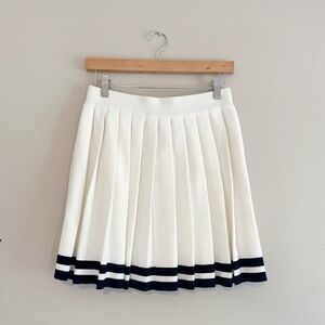 NWT SKIES ARE BLUE Kiko Pleated Mini Skirt small